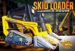 Skid Loader Bounce House