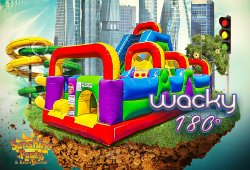 Wacky 180° Obstacle Course