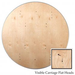 60 Round Wood Tables