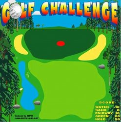 Golf Challange Frame Game