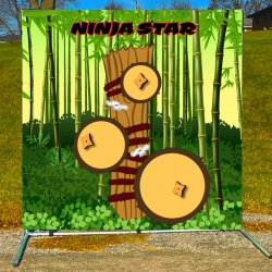 Ninja Star Frame Game