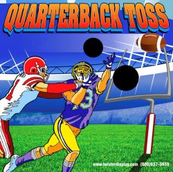 Quarterback Toss Frame Game