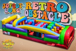 30' Retro Obstacle Course