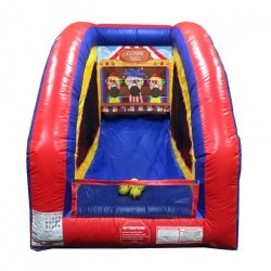 Clown Toss Inflatable Game