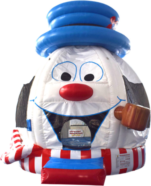 Snowman Bounce House
