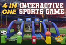 4-in-1 Interactive Sports Game