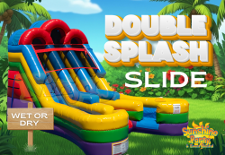16' Double Splash Slide (wet/dry)