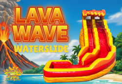 17' Lava Wave Slide (Wet or Dry)