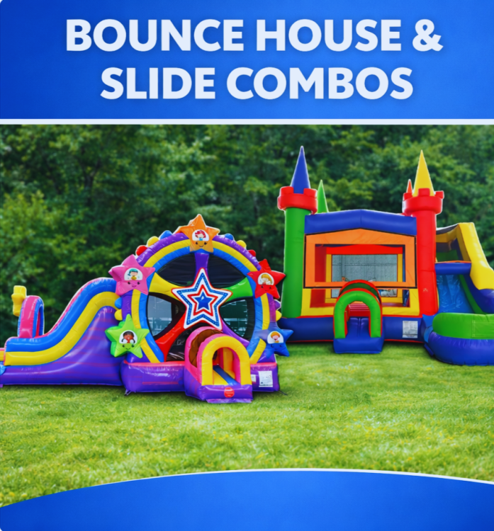 Bounce House Slide Combos