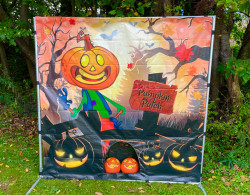 Pumpkin Bowling Frame Fame
