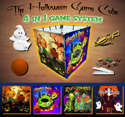 Halloween Game Cube Frame Game