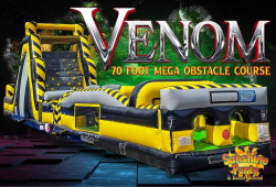 70' Venom Mega 2-Piece Obstacle Course