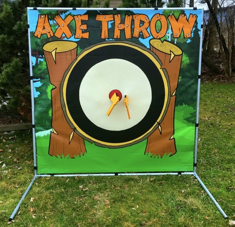 Axe Throw Frame Game