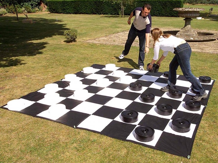 Giant Checkers Set