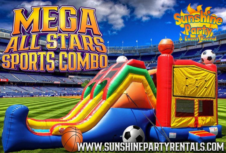 Mega All Star Bounce and Slide (dry only)