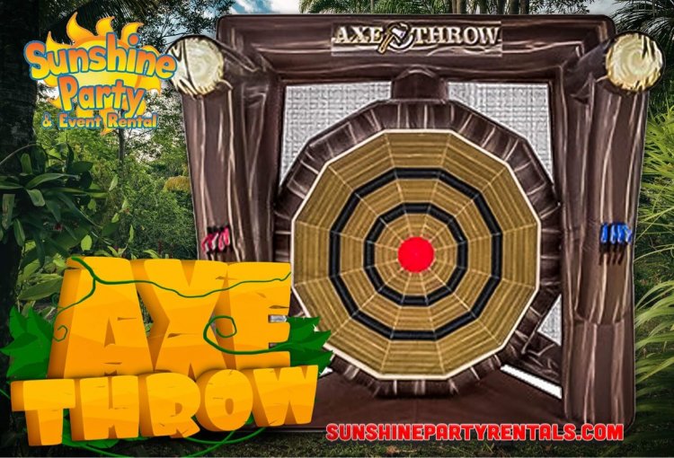 Inflatable Axe Throwing (Large)