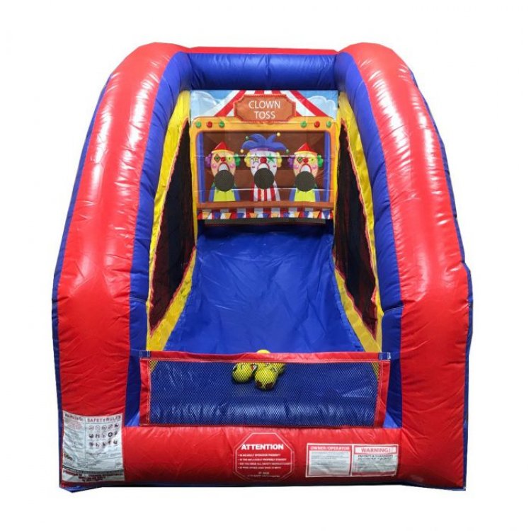 Clown Toss Inflatable Game