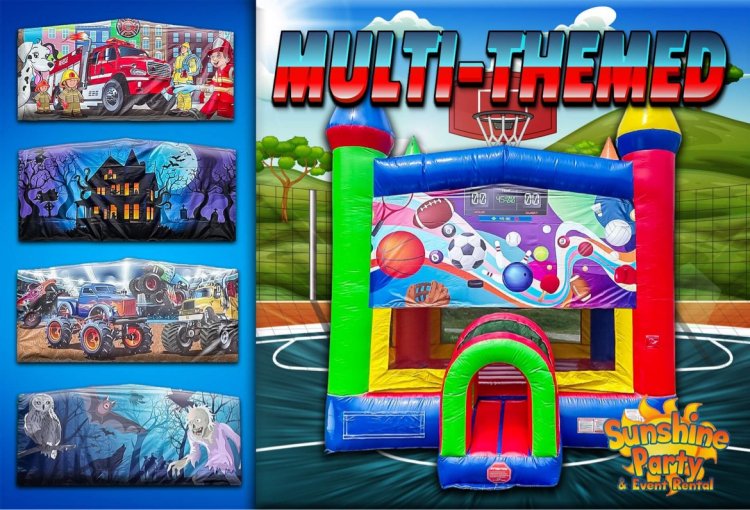 Multi Themed Bounce House Choose Bounce House