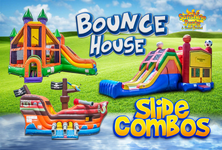 Bounce House Slide Combos