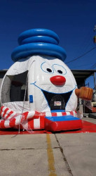 Snowman Bounce House