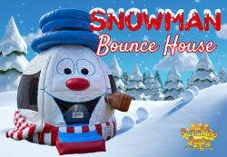Snowman Bounce House
